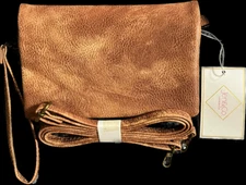 Jen & Co. Brown verigated Crossbody Purse Handbag