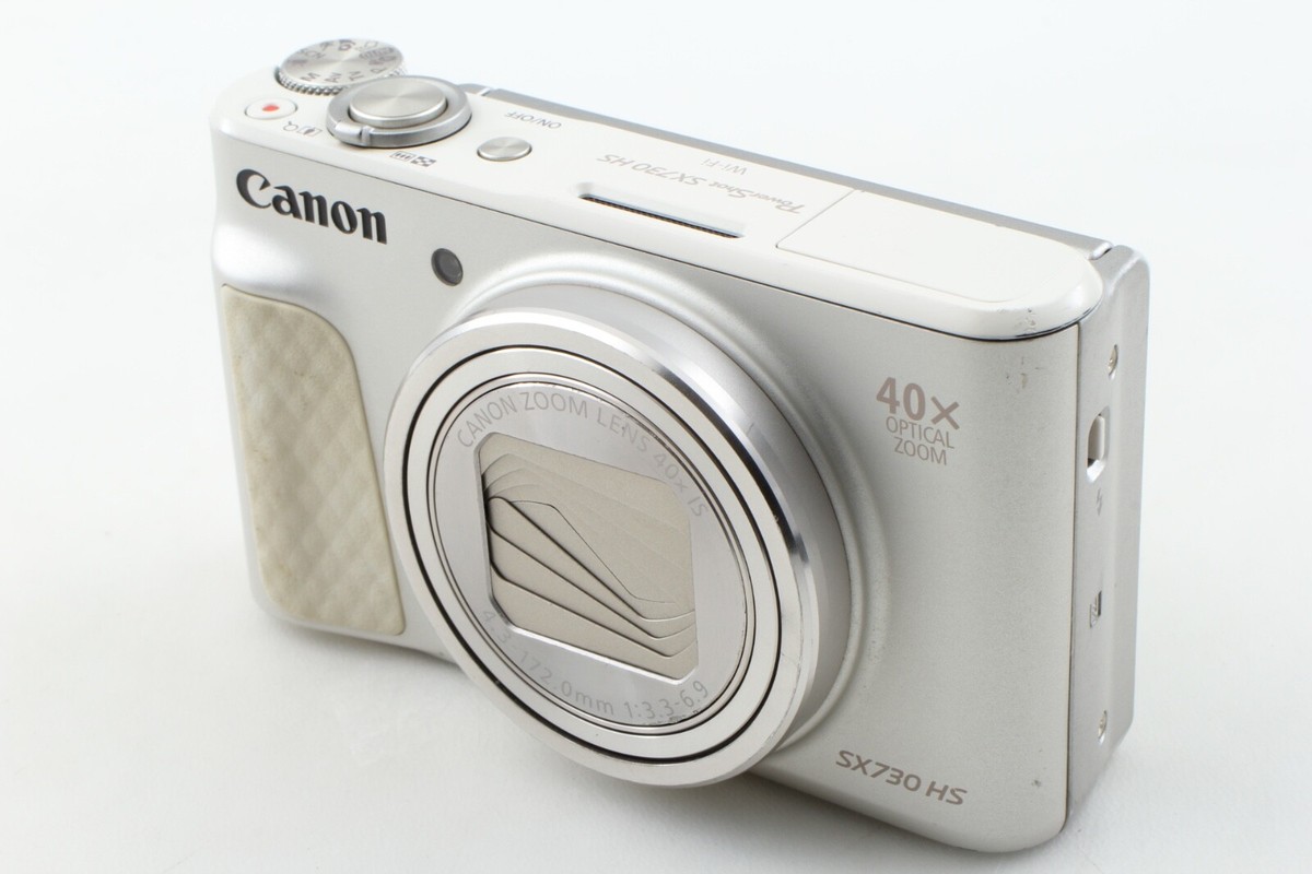 Mint w/Box] Canon PowerShot SX730 HS Digital Camera White