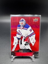 2020-21 Upper Deck Tim Hortons Red Die Cuts #DC49 Henrik Lundqvist