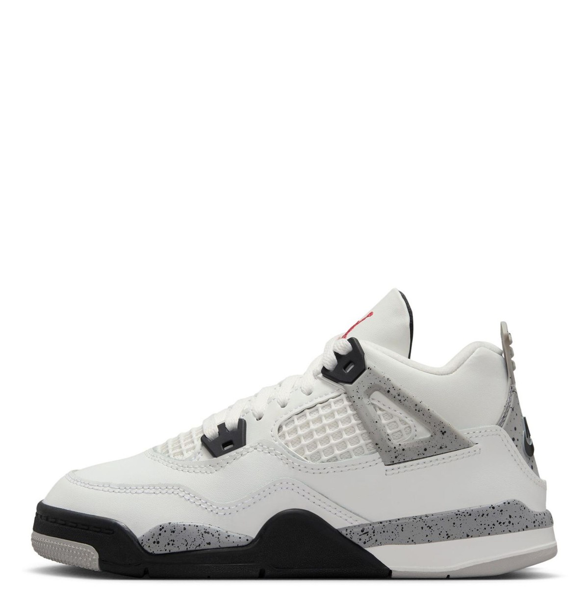 Little Kid's Jordan 4 Retro OG Summit White/Fire Red (IB4388