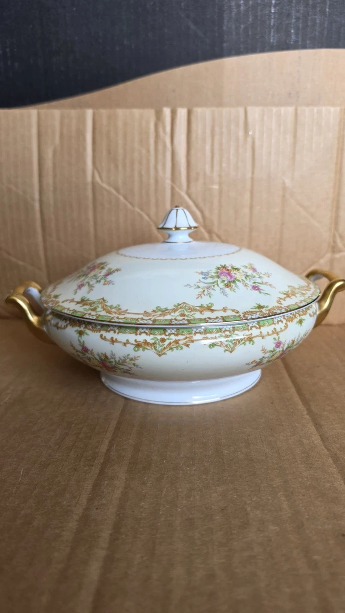 KPM白磁　Covered Vegetable Dish with figure Covered Vegetable Bowl Noritake for sale | eBay