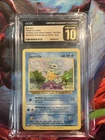 Pokémon Squirtle 001/034 Blastoise & Suicune Ex Deck Classic Holo - CGC 10