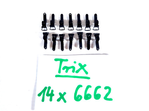 TRIX H0 Int. 14 Tauschkupplungen, Artikelnr.6662, Spur H0 | Condition: Gebraucht
