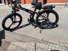TRIOBLADE 650B Mountain Bike Full Suspension Rear Rack Kickstand