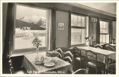 	Oberstaufen Oberallgaeu Bavaria Cafe Hener