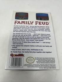 Nintento NES Game Family Feud CIB Complete W/ Box, Manual And Sleeve