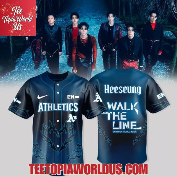 Athletics x ENHYPEN Walk The Line Jersey | eBay