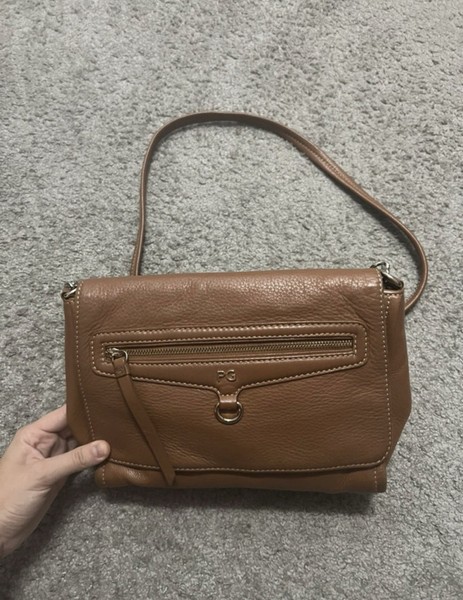 Bolso Purificacion Garcia Marrón