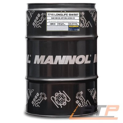 MANNOL 60 L LONGLIFE 504/507 5W-30 MOTORÖL MOTOREN-ÖL FÜR BMW LL-04 PORSCHE C30