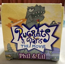 Rugrats Chatback Watch Phil & Lil in Paris Movie Nickelodeon 2000