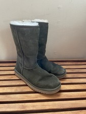 Women  s Boots Size 8 Koolaburra By UGG Koola Tall Sage Green Fleece Boot