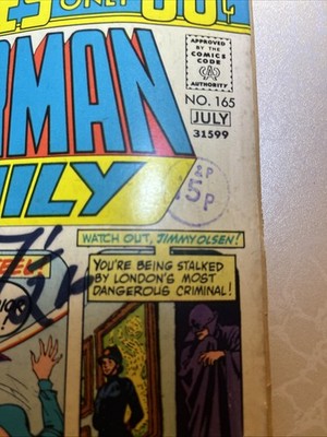 Superman Family July 1974 DC Comic Book Giant Size Issue 165