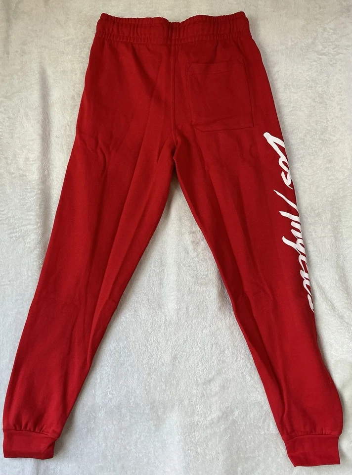 Pantalones deportivos rojos para mujer Young And Reckless Los Angeles, talla XS/S Foto 2 de 4