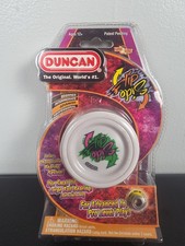 Duncan The Original. World's #1 YoYo in White "Advanced" "Flip Side" 2012 NEW!!!