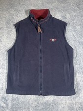 Panhandle Slim Men  s XL Fleece Vest Aztec Western Full Zip Blue Pockets