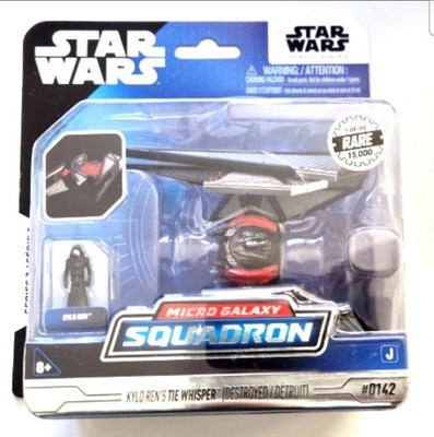 Star Wars Micro Galaxy Squadron Kylo Ren's Tie Whisper Destroyed 1/15000 NEU OVP