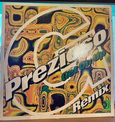 Giorgio Prezioso   Get On Up (Remixes)  Vinile 12'' Giallo 1994