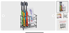 Toothbrush Holder for Bathrooms, Stainless Steel Bathroom Black Toothbrush an...