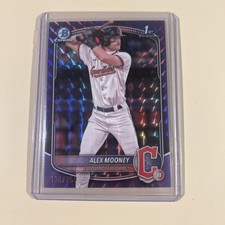 2025 Bowman Chrome  Alex Mooney #BCP-149 Purple Geometric Refractor /250 (RC)