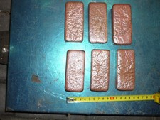 Kupferschrott,,,6 Barren,,,ca. 3250 Gramm