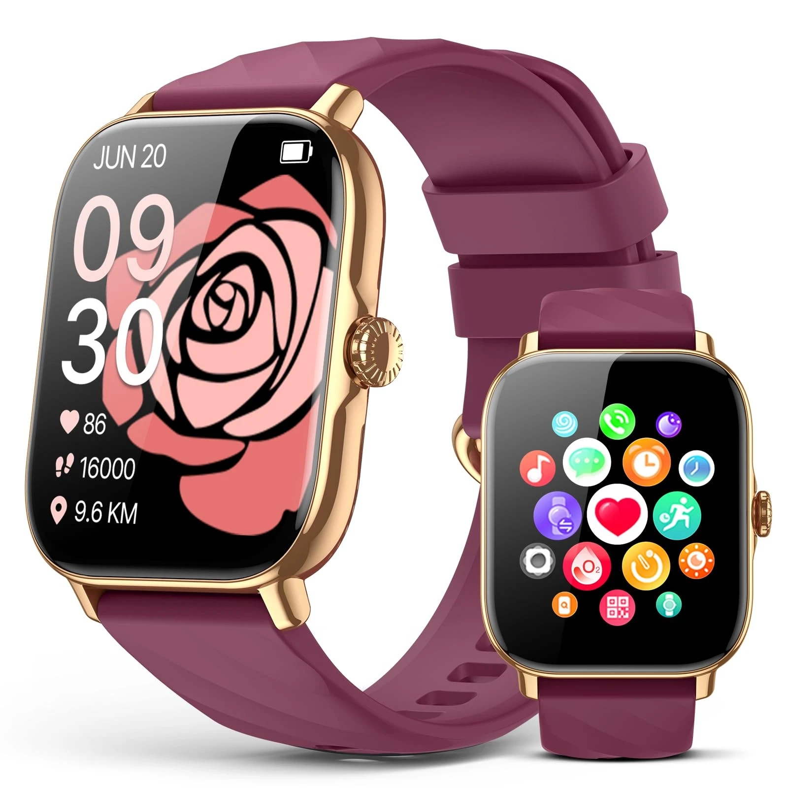 Watches Fitness Tracker for Men with Step Counter, Sleep Calorie Monitor, Ped...