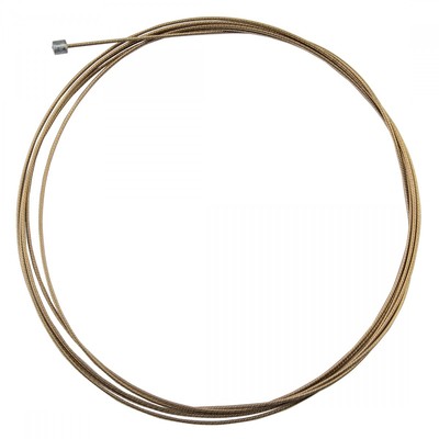 Origin8 SS SuperSlick Electrolysis Gear Cable Front or Rear 2800mm 1.1mm Gold