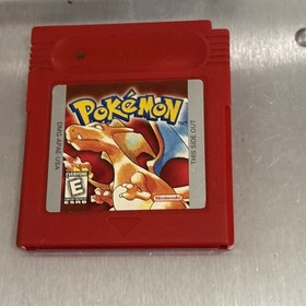 Nintendo Gameboy Pokemon Red With Case Game Authentic Tested And Working
