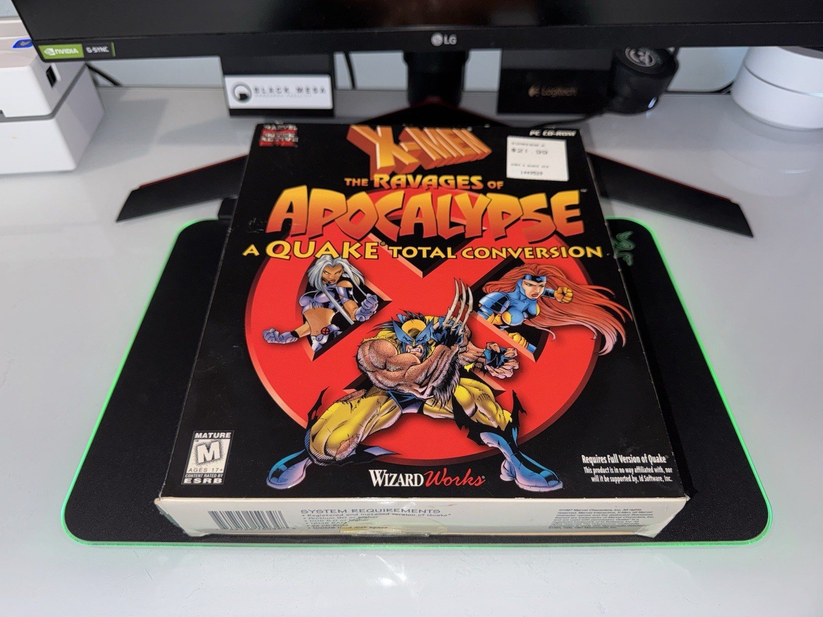 X-Men Ravages of the Apocalypse - Retro PC Big Box Computer Quake Game ...