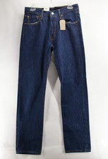 NWT Levi's Premium 501 Original Button Fly Jeans Mens 29x32 Dark Indigo Wash