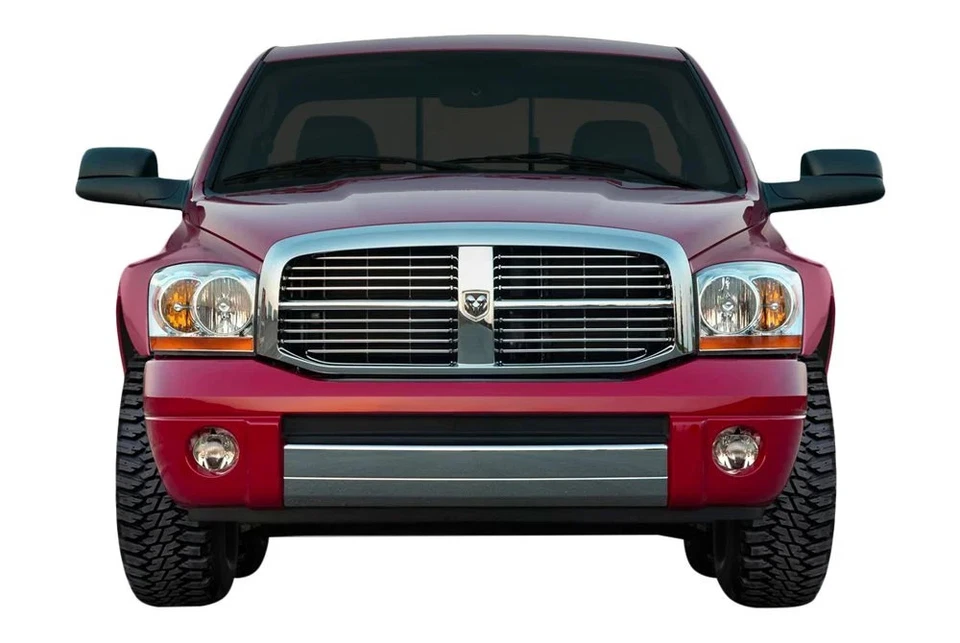 For Dodge Ram 1500 06-08 Off Road Bulge Style Fiberglass Front Fenders Unpainted - Image 2 of 4