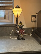 Rare Antique Murano Glass Clown Lamp