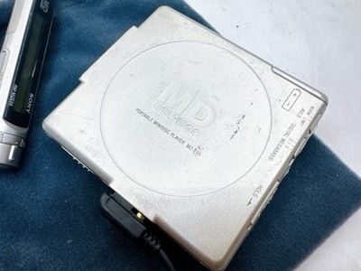 Sony Walkman MZ-E55 VTG Gold Portable MiniDisc MD Player w/ Remote