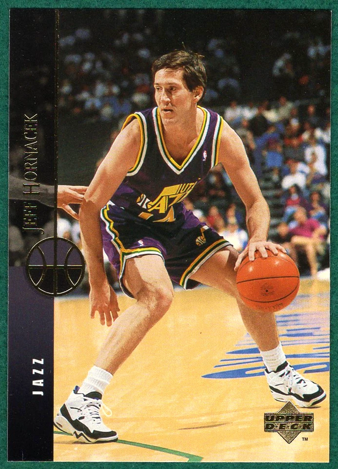 Jeff Hornacek - 1994-95 Upper Deck #296 - Utah Jazz Basketball Card - Image 2 of 3