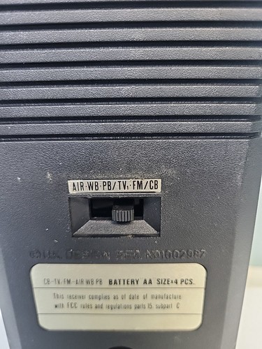 B Icon 8341 Multiband Radio Receiver Vintage 1980s German Bicon Prepper - Photo 7/12