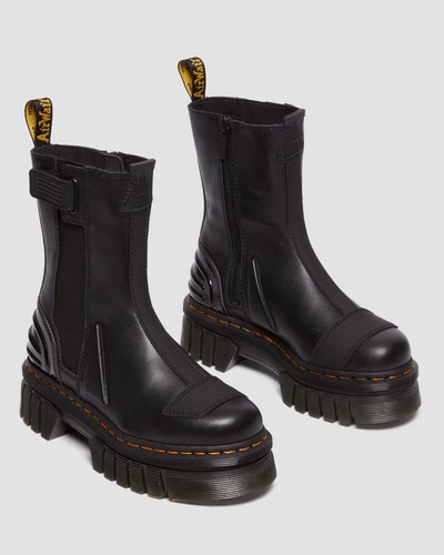 STIVALI CHELSEA HI PLATFORM DR. MARTENS AUDRICK ALTERNATIVI IN PELLE MISURA 7 NUOVI SENZA SCATOLA - Foto 4 di 9