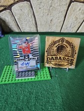 2024 Leaf Metal Trent Caraway Monumetal Silver Lava Auto #/25 /#MM-TC1 / Oregon 