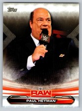2019 Topps WWE Raw #56 Paul Heyman