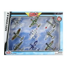 InAir Diecast Segunda Guerra Mundial Aviones 9 Piezas Set Warbird Diecast Aviones