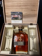 GRAPPA GIARE AMARONE CL 70 + 2 BICCHIERI MARZADRO CASSA LEGNO