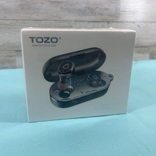 TOZO T10 True Wireless Earbuds Bluetooth 5.3 IPX8 Waterproof Stereo Black Sealed