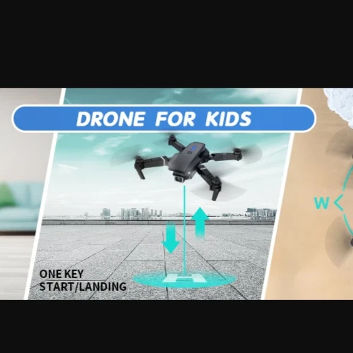 1080P HD Dual Camera E99Pro Drone & Altitude Hold Beginner Friendly Long Battery - Image 2 of 4