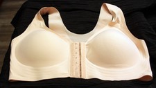 NWT Luna Hug Beige/ Nude Bra Size 3XL bra Embrace Your Curves Front Closure
