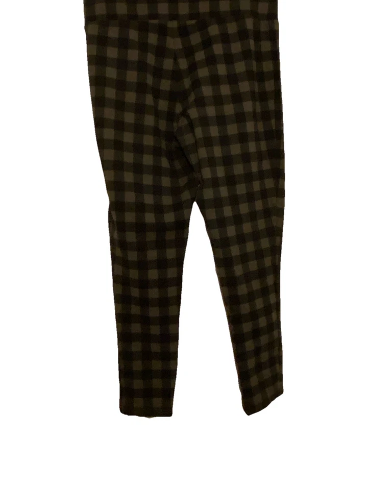 Женские леггинсы понте в клетку Loft Buffalo размер: большой серый разноцветные - Изображение 4 из 4
