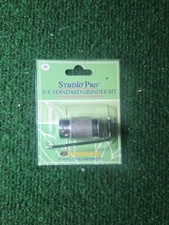 3/4" STUDIO PRO REGULAR GRIT STAINED GLASS GRINDER BIT HEAD FOR GLASS  LAPIDARY