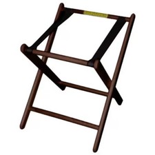Old Dominion A-2 Walnut Finish Hardwood 24" High Infant Carrier Stand