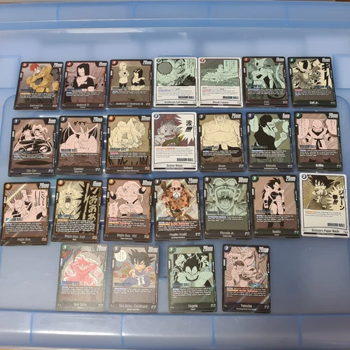 25 Bulk Card SB01 R Foil DBS Fusion World Manga Booster 01