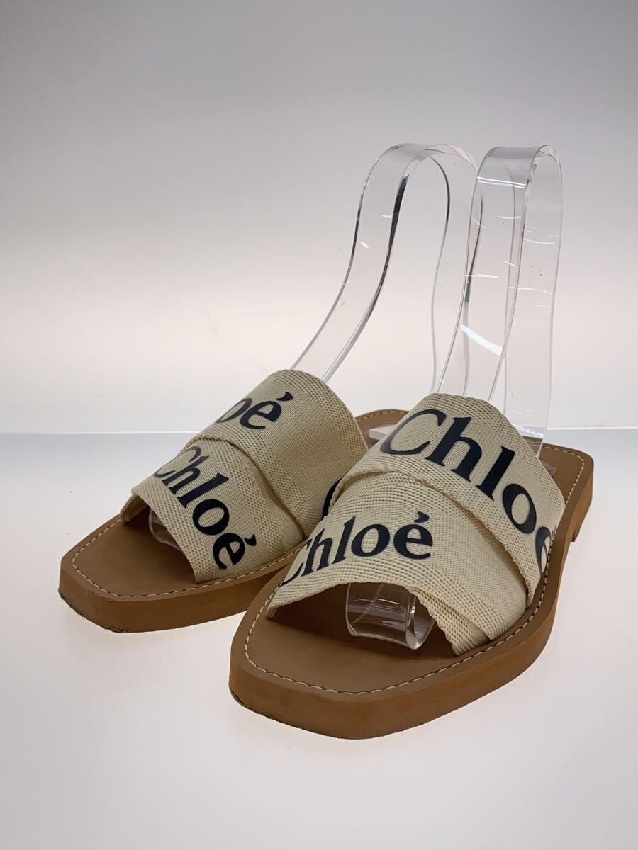 ☆送料 関税込☆Chloe★WOODY LOGO FLAT MULE★ Chloé Woody Mule in Desert beige | Chloé US