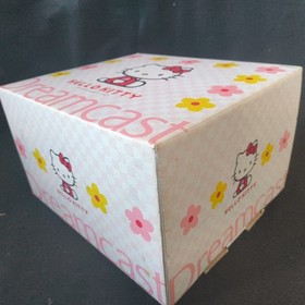 SEGA Dreamcast HELLO KITTY PINK Console set (HKT-3000),Pad,Keyboard,Box, Working