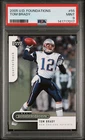 2005 UD FOUNDATIONS #55 TOM BRADY PSA 9