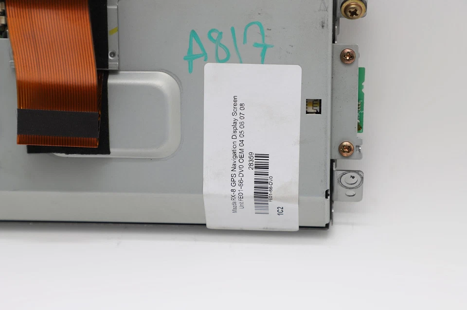 Экран дисплея GPS-навигации Mazda RX-8 FE01-66-DV0, A680, OEM, 04-08 2004 - Изображение 3 из 3